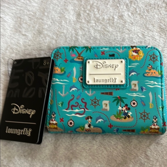 Loungefly Other - Disney Loungefly Pirate Treasure Map Wallet – New with Tags